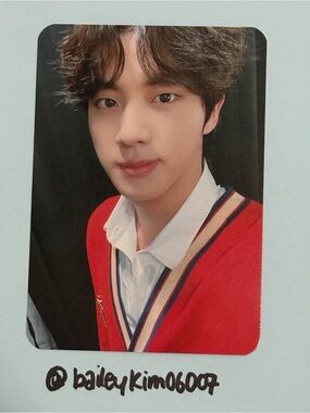 Jin (Kim Seokjin) BTS Map of the Soul Lightstick ARMY Ver. SE photo card